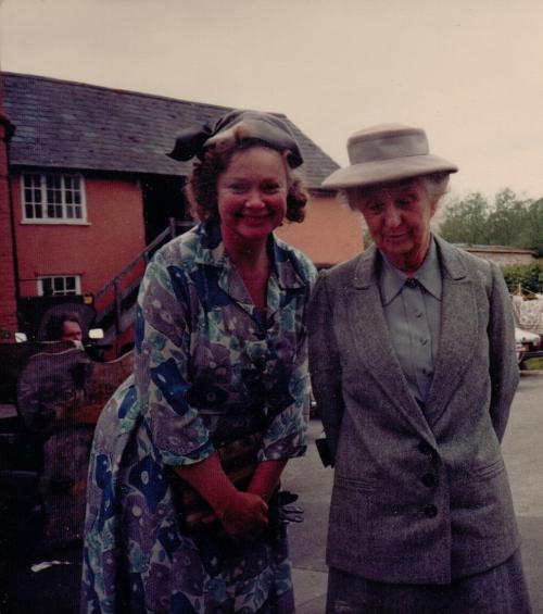 Appearing in 'Miss Marple' with Joan Hickson