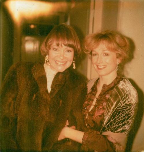 Daphne Neville with Cheryl Campbell in 'Rain on the Roof'
