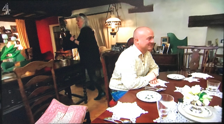 Come Dine With Me - lady leaving