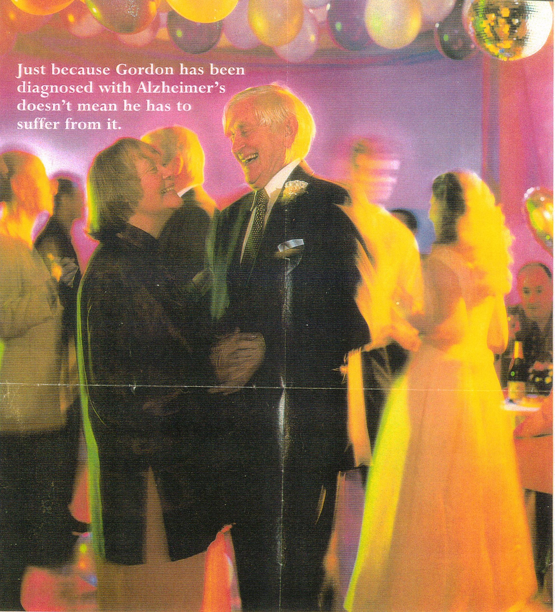 Daphne Neville in Alzhemier's ad