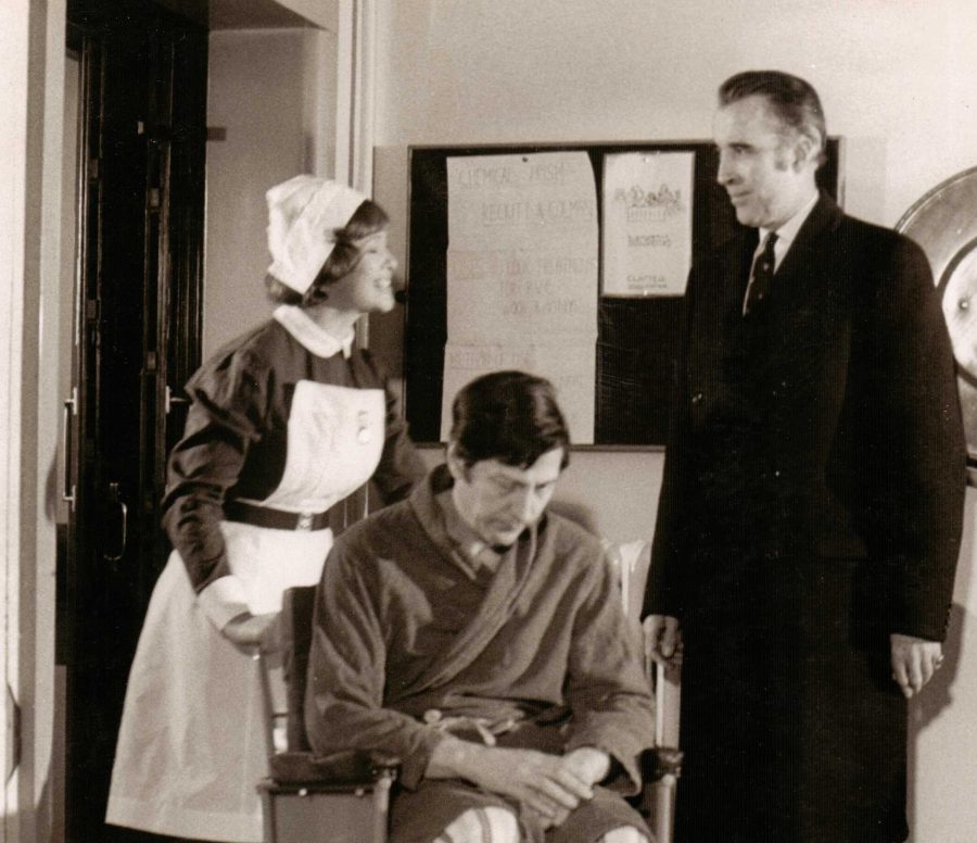 Daphne Neville in 'Diagnosis Murder' with Christopher Lee