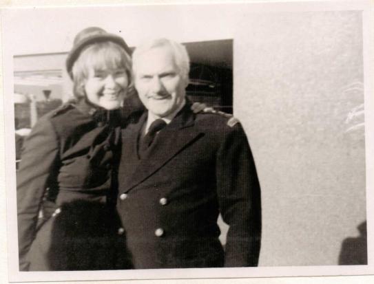 Daphne Neville with Dick Emery in about 1973