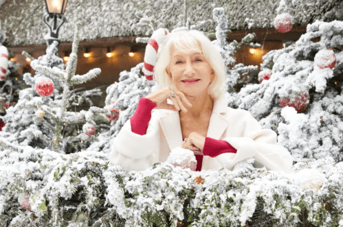 Dame Helen Mirren in The Repair Shop Christmas Special