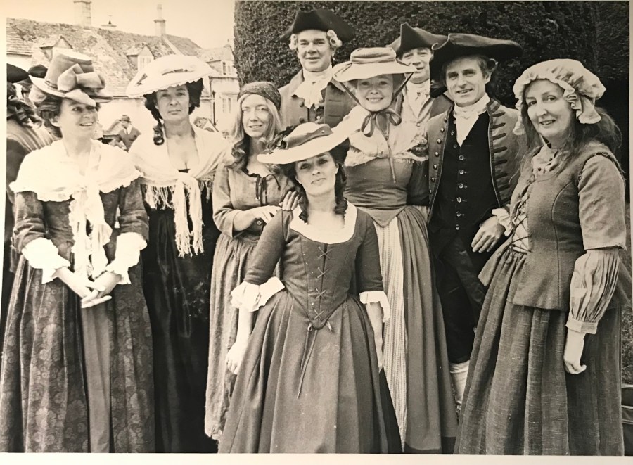 Daphne Neville appearing in the original series 'Poldark'