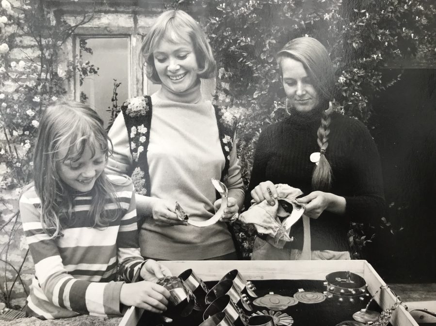 Daphne Neville interviewing jeweller Helen Newman